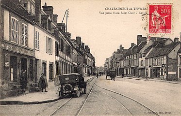 Vue prise Place Saint-Clair, avant 1936.