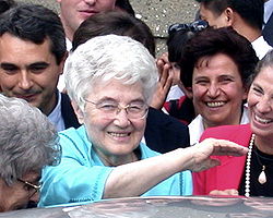 Chiara Lubich, a mozgalom alapítója