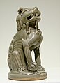 宋青瓷獅子坐像, 11到12世紀