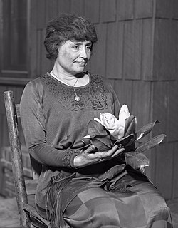 Helen Keller vuonna noin 1920