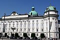 Hofburg main façade and the North Roundel