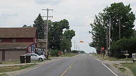 Intersection of Saginaw and Loomis Road