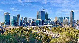 Perth CBD skyline