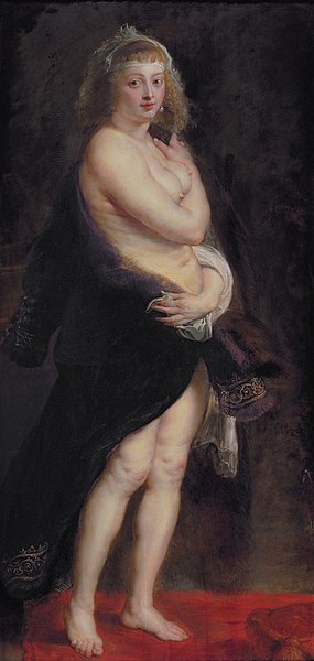 Helena Fourment (Das Pelzchen) (Peter Paul Rubens)