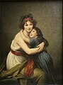 Madame Vigée-Lebrun et sa fille, af Élisabeth Vigée-Le Brun,1789