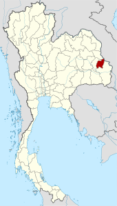 Provincia di Amnat Charoen – Localizzazione