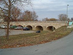 Vach, Brücke von 1788/1993, von Süden