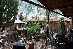 Courtyard at Hoedspruit Airport