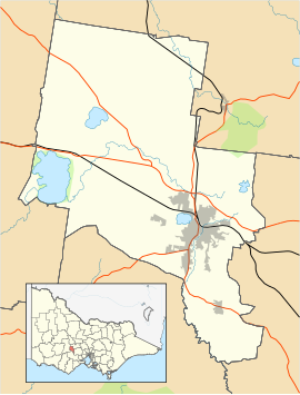 Burrumbeet is located in City of Ballarat