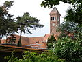 2014 : vue d'ensemble de l'abbaye Notre-Dame-de-Nazareth en activité.