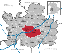 Dillingen an der Donau – Mappa