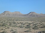 Hills in a dry setting