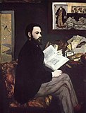 Едуар Мане, Portrait of Émile Zola, 1868