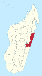 Location in Madagascar