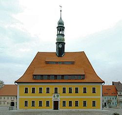 Skyline of Neustadt in Sachsen