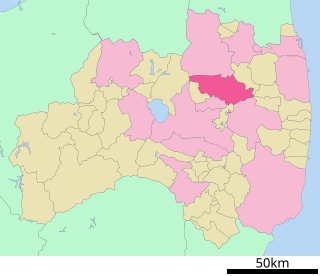 二本松市位置図