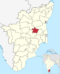 Distretto di Perambalur – Mappa