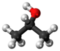 2-propanol karena gugus alkohol berada di atom C nomor 2