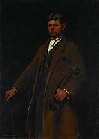 칼 구스타브 발데크의 초상, 1896, 로버트 헨라이 박물관