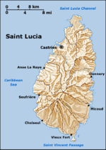 Thumbnail for Geography of Saint Lucia