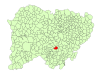 Localisation de Herguijuela del Campo