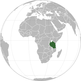 Localização de Tanganica