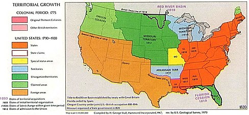 Territorial growth