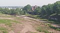 Dudley station site and freight terminal following the clearance of vegetation for the metro extension, a new light rail test centre and for freight traffic