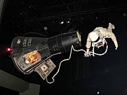 ジョンソン宇宙センターに展示されているジェミニV　2011年