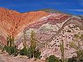 Brdo sedam boja (Cerro de los Siete Colores) kod Purmamarce