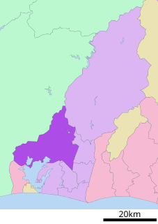 北区 (浜松市)位置図