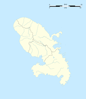 voir sur la carte de la Martinique