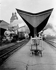 Den andra Union Station i ett foto från 1907.