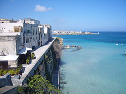 Otranto seen from the Castle