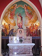 L'autel de Saint Symphorien.