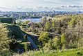 Blick von Vallisaari auf Suomenlinna und Helsinki