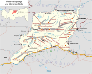 Schneefernerhaus (Wettersteingebirge und Mieminger Kette)