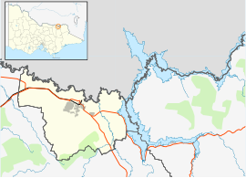 Wodonga is located in City of Wodonga