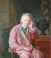 Bolle Willum Luxdorph malet i 1782 af G. Fuchs. Portrætsamlingen på Frederiksborg Slot.