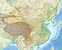 Lagekarte von China