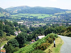 Church Stretton látképe