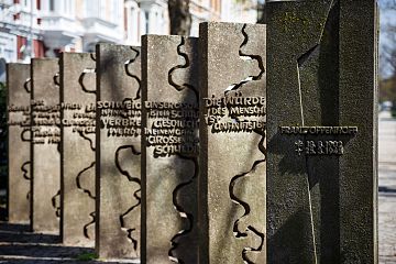 Franz Oppenhoff-Denkmal in der Oppenhoffallee Aachen