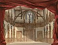 Image 119Set design for Act 2 of Les Burgraves, by Humanité René Philastre and Charles-Antoine Cambon (restored by Adam Cuerden) (from Wikipedia:Featured pictures/Culture, entertainment, and lifestyle/Theatre)