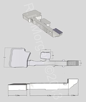 KV60's geometriska form.