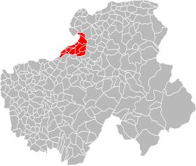 Localisation de Annemasse - Les Voirons Agglomération