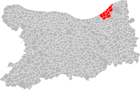 Localisation de Communauté de communes Cœur Côte Fleurie