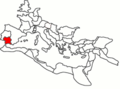 Римската провинция Бетика около 120 г.