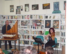 Séquence musicale à la bibliothèque de Vigoulet-Auzil.