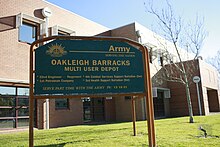 Oakleigh Barracks Signage