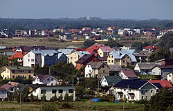 Fragment of Zujūnai village as seen from Pašilaičiai tower blocks